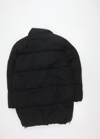Womens UK Size 8 Hush Black Puffer Jacket