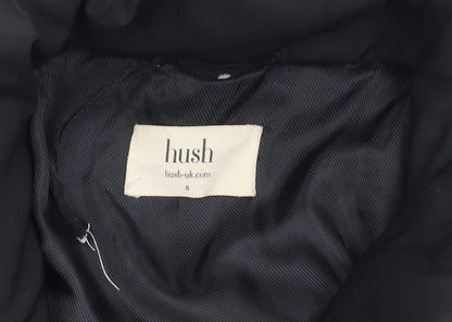 Womens UK Size 8 Hush Black Puffer Jacket