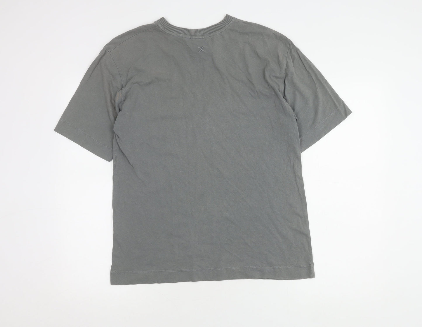 Mens UK Size XS COLLUSION Grey  T-Shirt