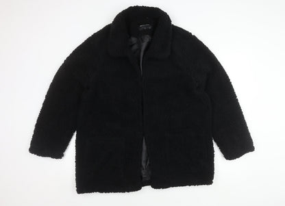 Womens UK Size 14 Brave Soul Black Basic Jacket