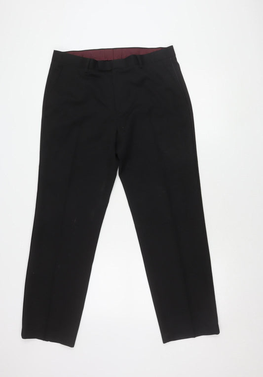 Marks and Spencer Men's Black Dress Pants 34R