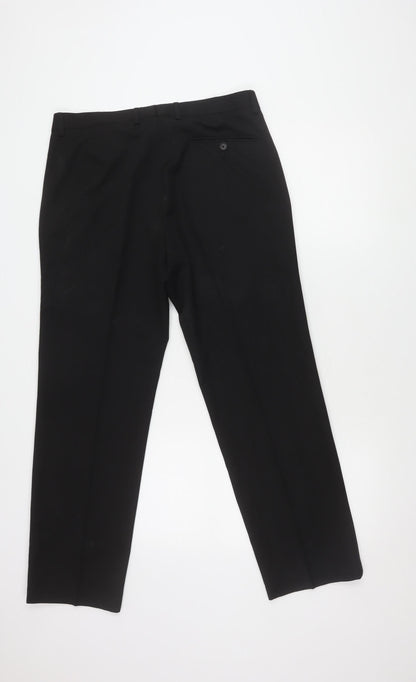 Marks and Spencer Men's Black Dress Pants 34R