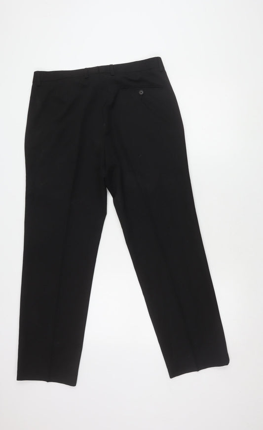 Marks and Spencer Men's Black Dress Pants 34R