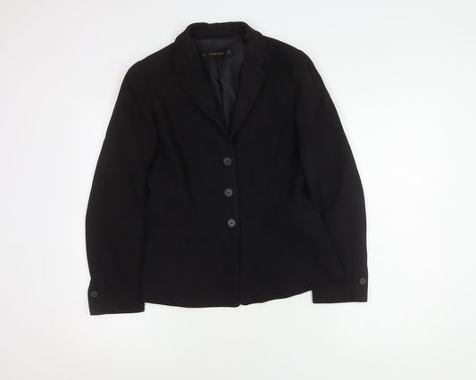 Zara Basic Women's Black Blazer Size 12
