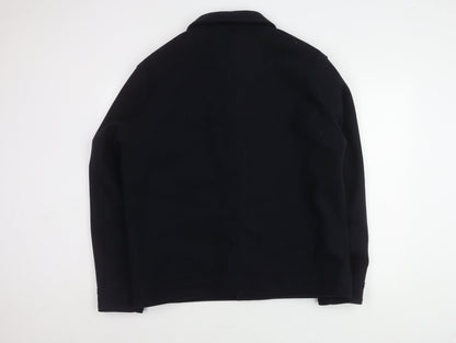 Mens UK Size XL Marks and Spencer Black Basic Jacket
