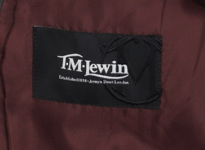 T.M. Lewin Men's Grey Suit Jacket, 42 R