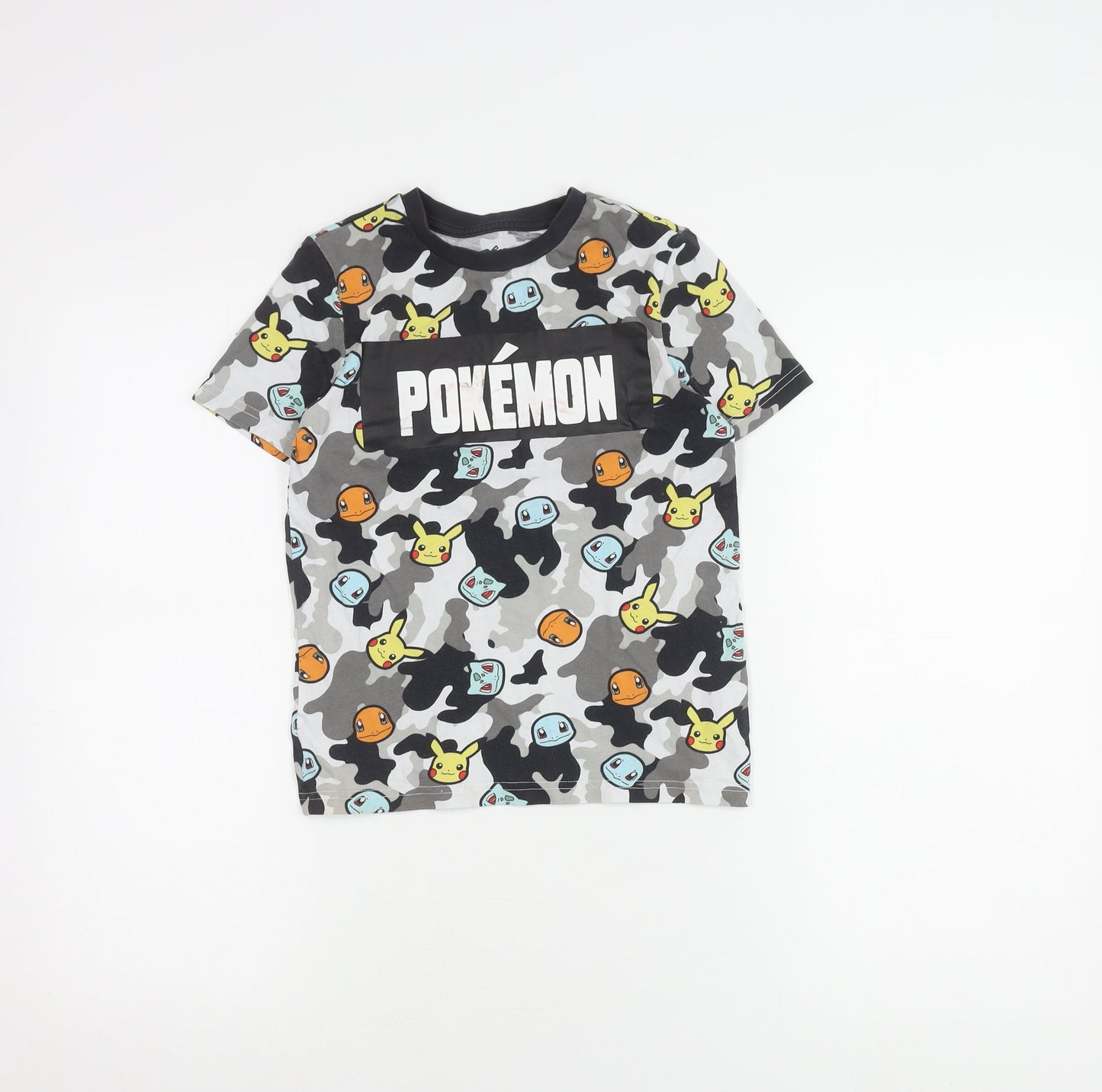 Pokémon Boys Multicoloured Graphic T-Shirt, Size 4 Years, Short Sleeve