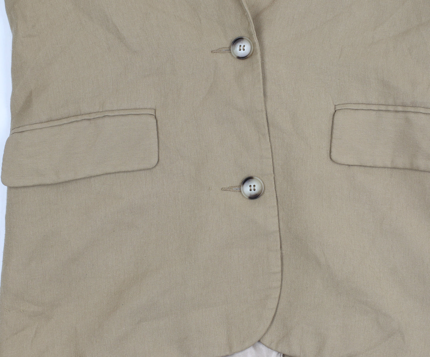 Topshop Beige Women's Blazer Size 6