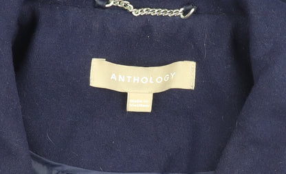 Womens UK Size 20 Anthology Blue Basic Jacket