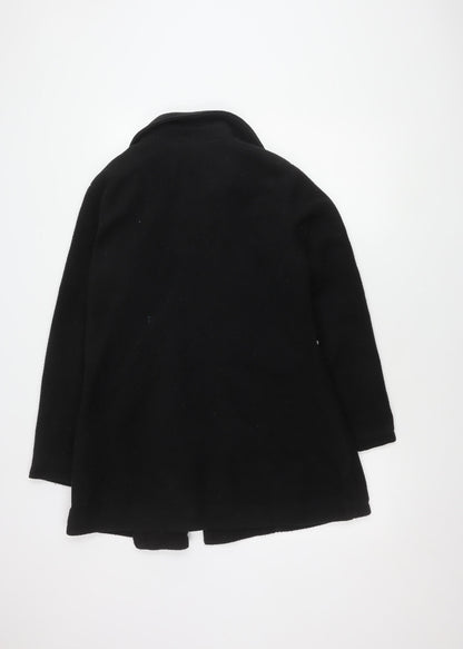 Womens UK Size 10 La Redoute Black Full Zip