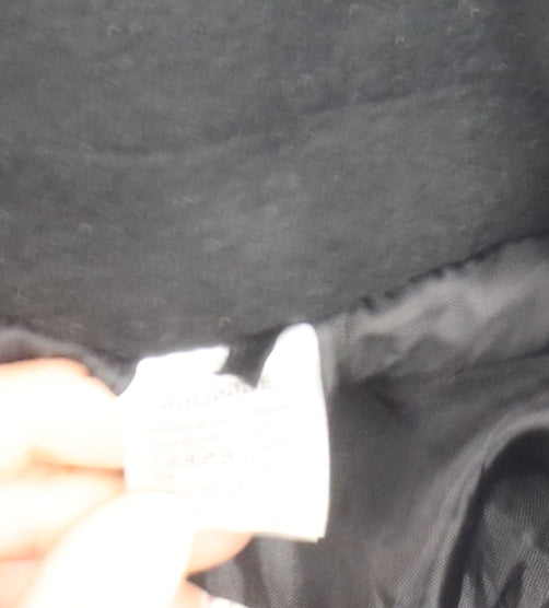 Womens UK Size 10 La Redoute Black Full Zip