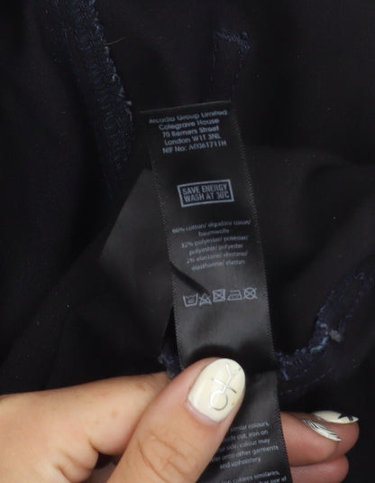 Evans Women's Blue Plus Size Skinny Jeans