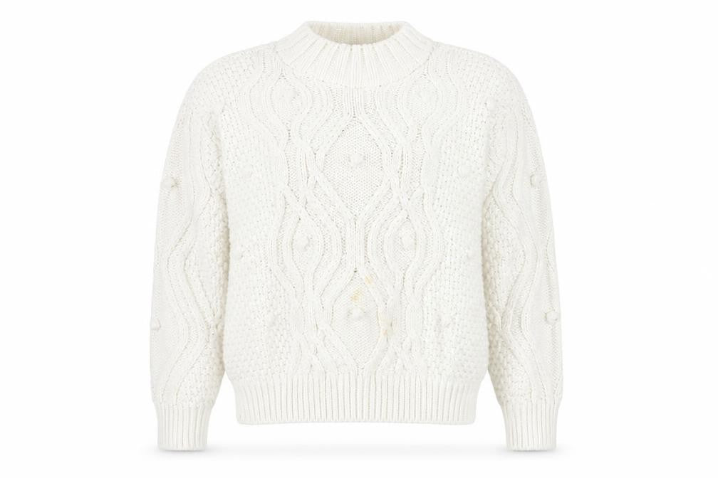 Womens UK Size 8 Lipsy White Pullover Jumper