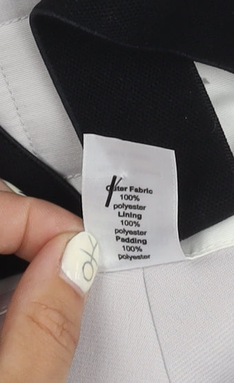 Quechua Men's Grey XL Snow Pants, Insulated, Adjustable Waist