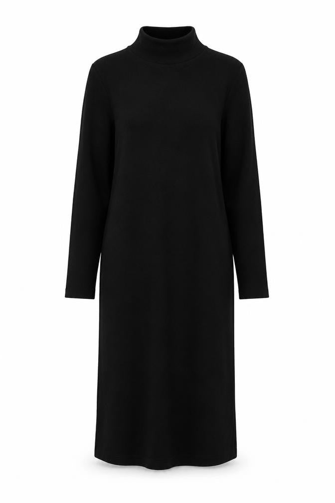 Marks and Spencer Women's Black Dress 12 High Neck