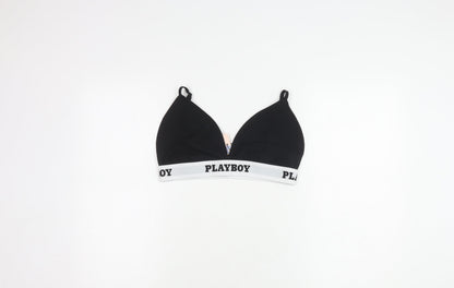 Missguided Women's Black Bralette, Size 14, Non-Wired