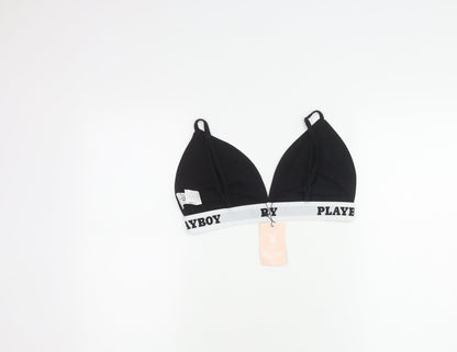 Missguided Women's Black Bralette, Size 14, Non-Wired