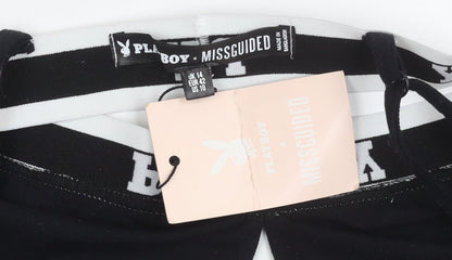Missguided Women's Black Bralette, Size 14, Non-Wired