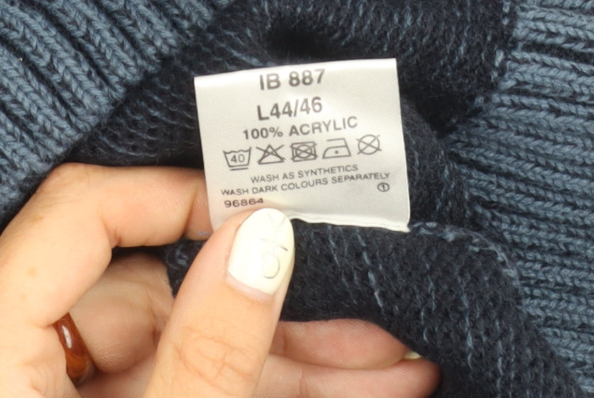 Southbay Men's Blue Pullover Jumper, L