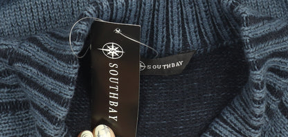 Southbay Men's Blue Pullover Jumper, L