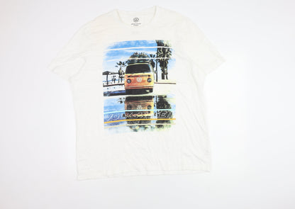Volkswagen Men’s White 2XL Graphic T-Shirt