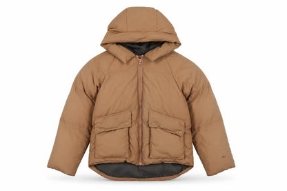 Womens UK Size 10 Missguided Beige Puffer Jacket