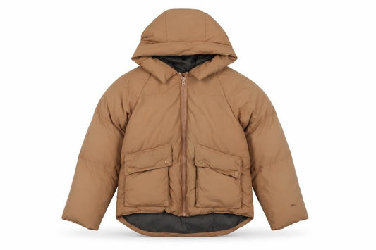 Womens UK Size 10 Missguided Beige Puffer Jacket