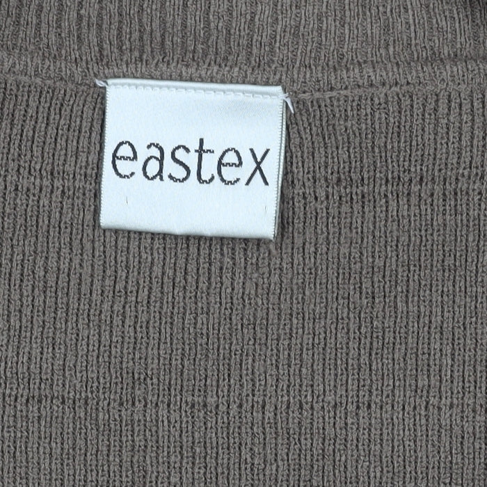 Eastex Women's Brown Open Front Cardigan Size 12