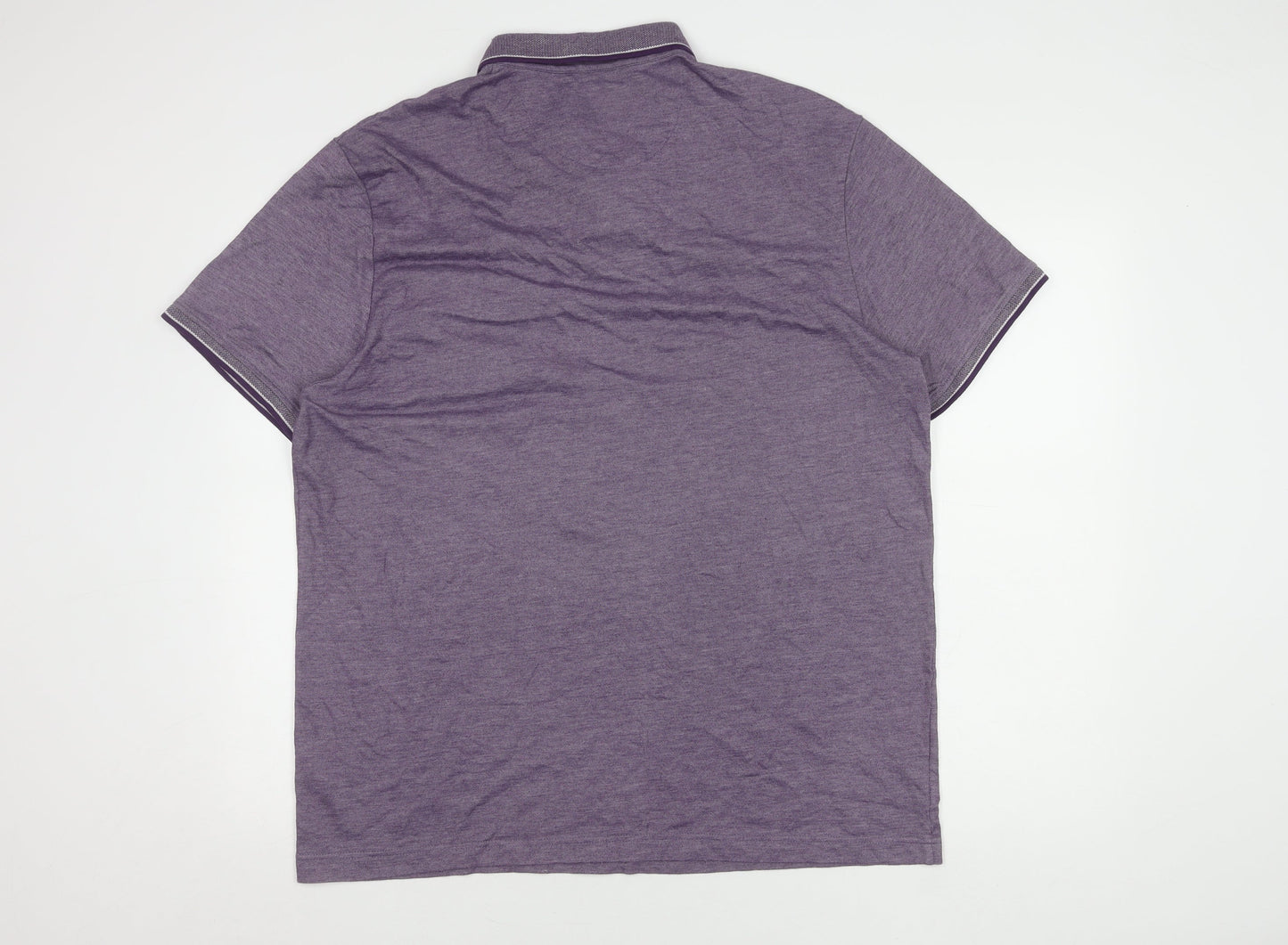 Burton Menswear Purple Polo Shirt 2XL for Men