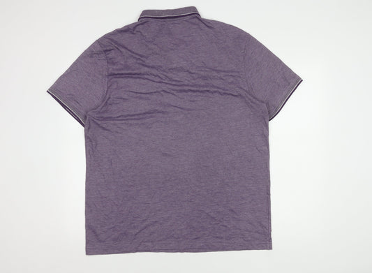 Burton Menswear Purple Polo Shirt 2XL for Men