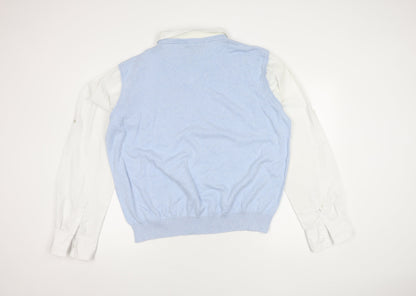 Urban Spirit Women's Blue Button-Up Shirt - XL