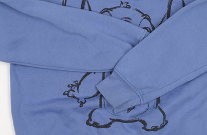 Womens UK Size 10 Disney Blue Pullover Sweatshirt