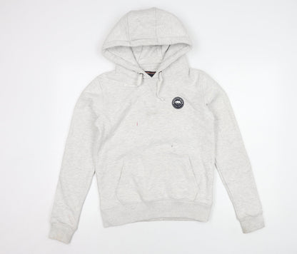 SoulCal&Co Unisex Grey Pullover Hoodie S