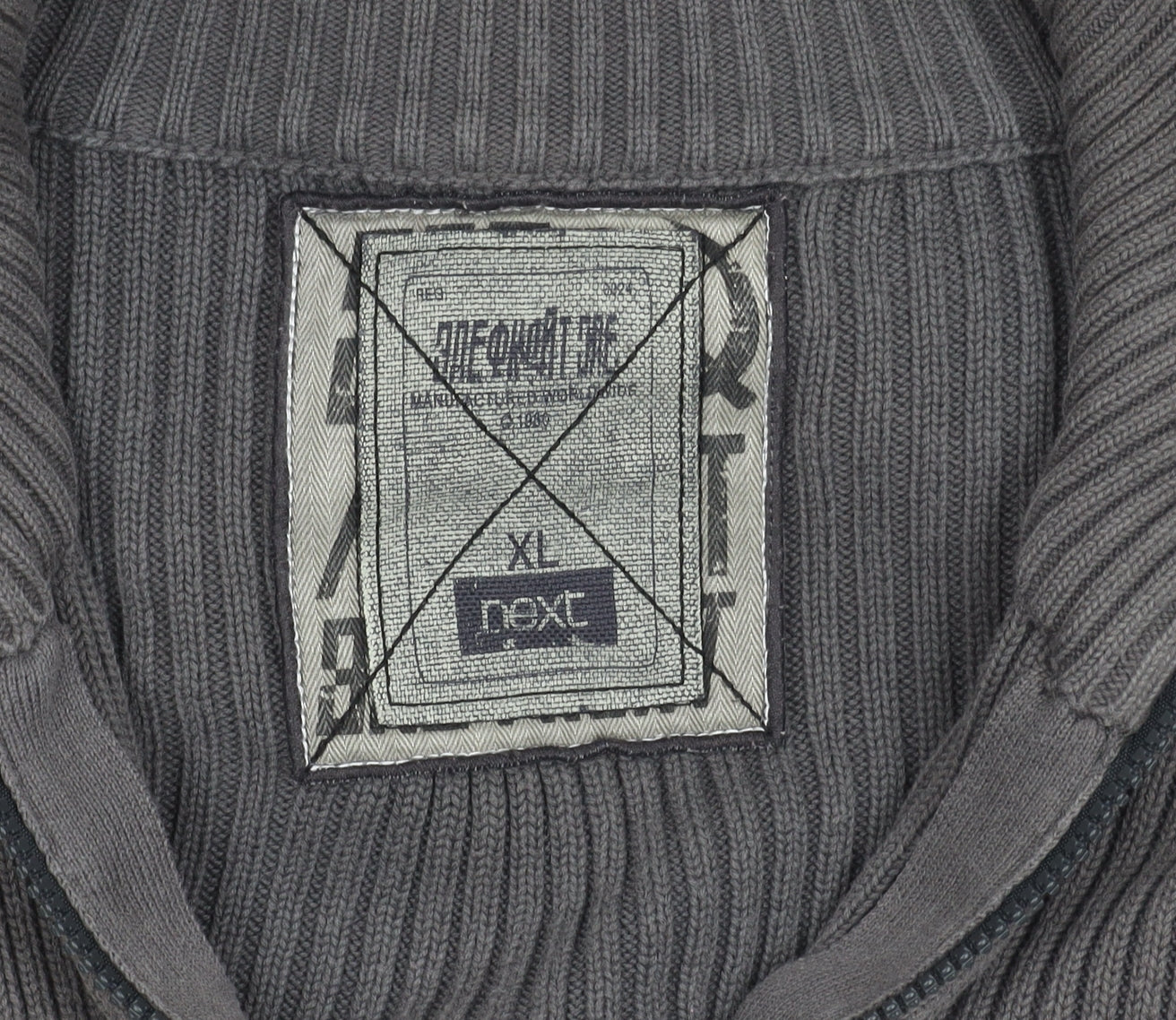 Mens UK Size XL NEXT Grey Basic Jacket