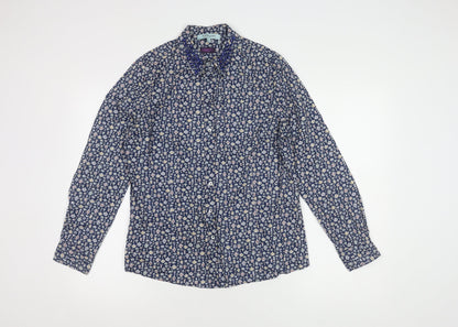 Dickins & Jones Women's Multicoloured Cotton Shirt