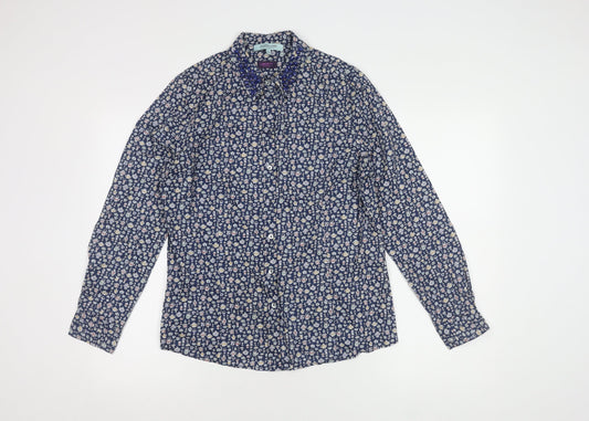 Dickins & Jones Women's Multicoloured Cotton Shirt