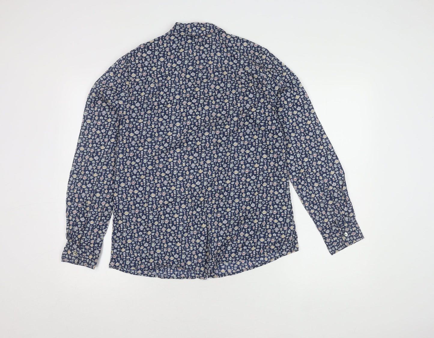 Dickins & Jones Women's Multicoloured Cotton Shirt