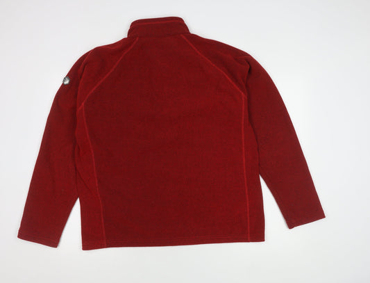 Mens UK Size XL Regatta Red Henley Sweatshirt
