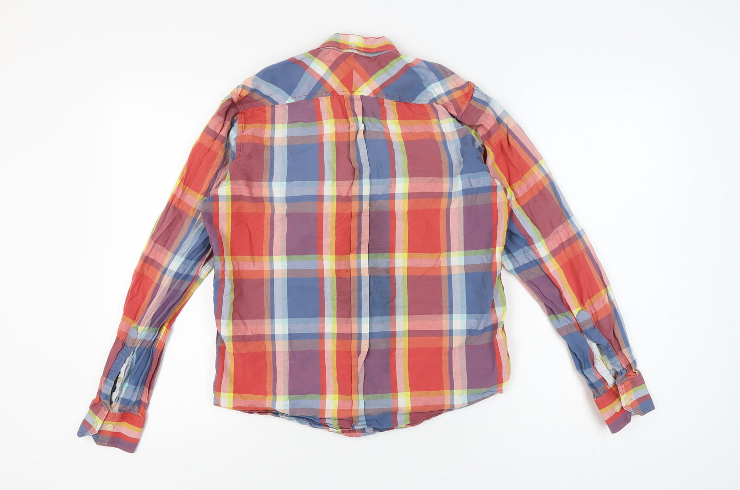 Ben Sherman Men's Multicoloured Plaid Shirt M