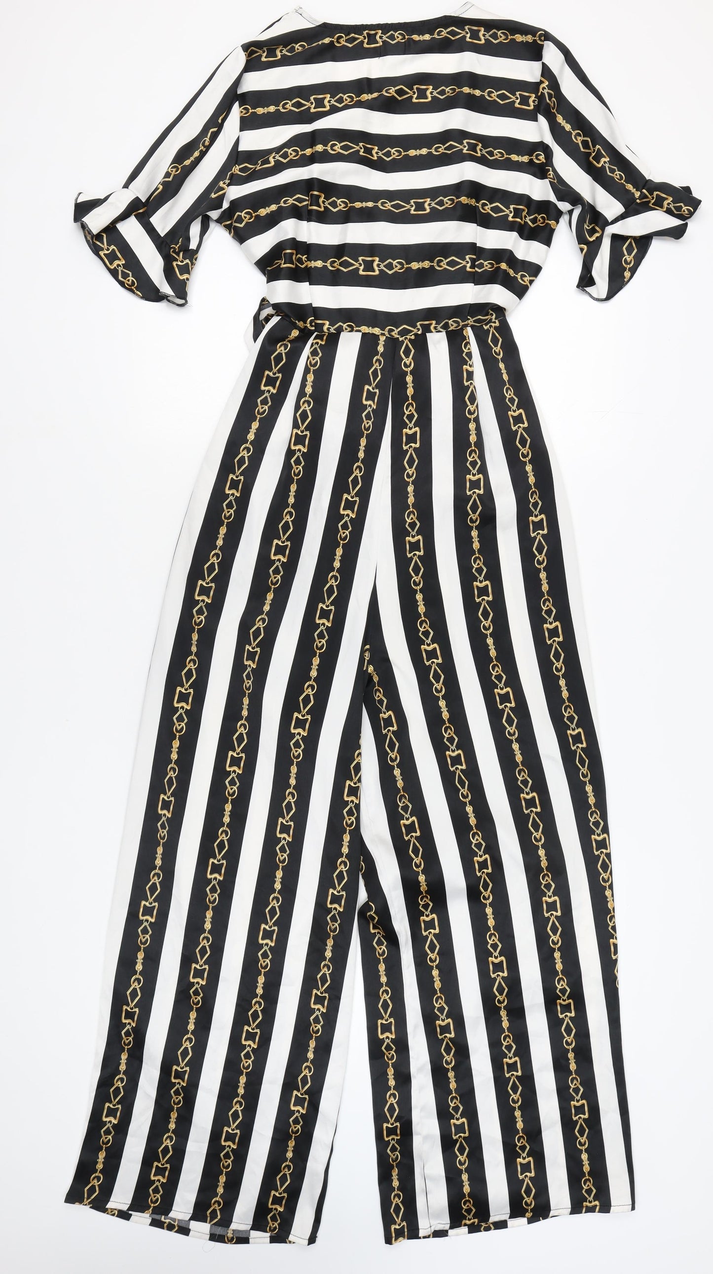 Womens UK Size 12 ASOS One-Piece Black Jumpsuit