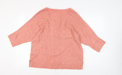 Womens UK Size L Monsoon Pink Pullover Jumper