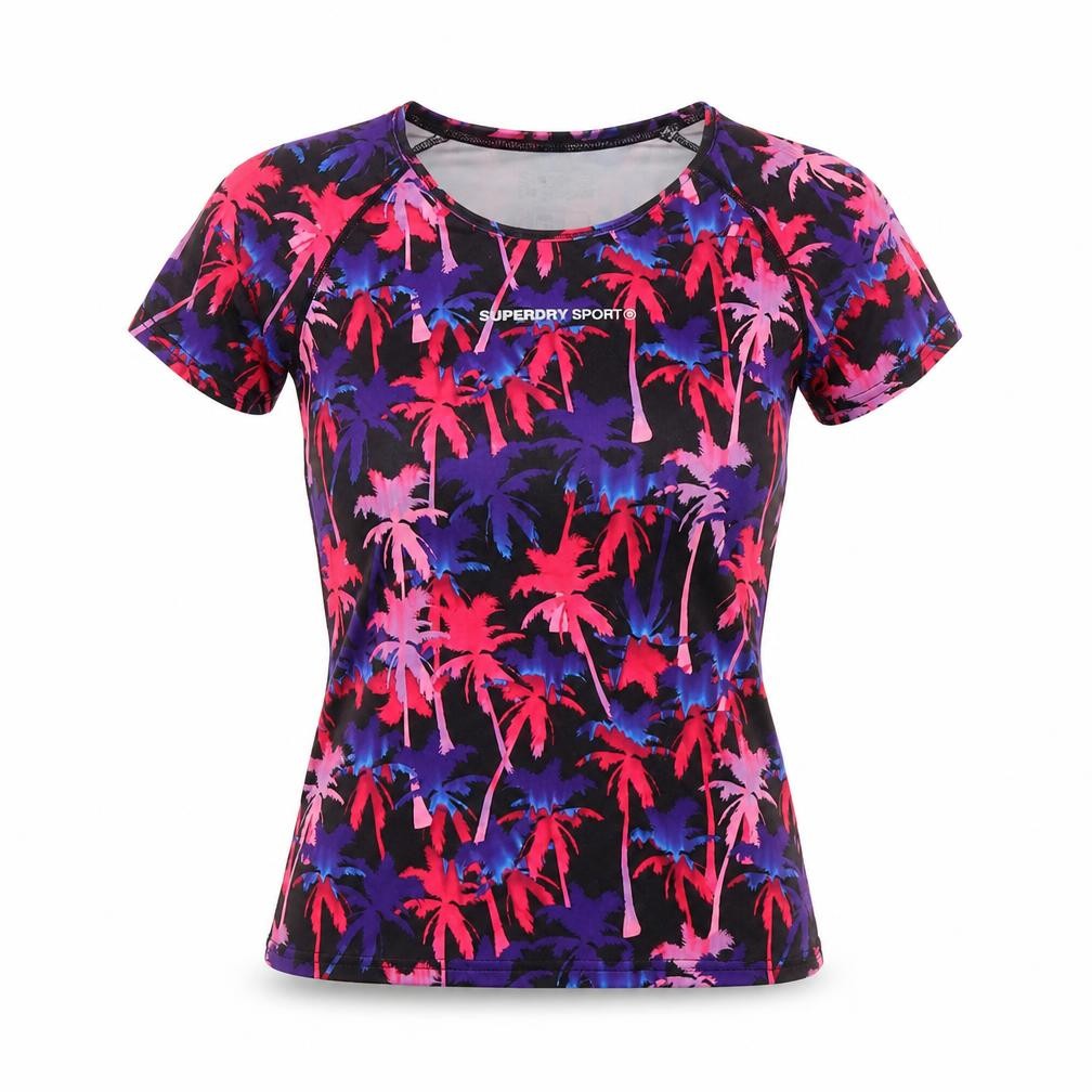 Superdry Women's Multicoloured Athletic T-Shirt - Size M