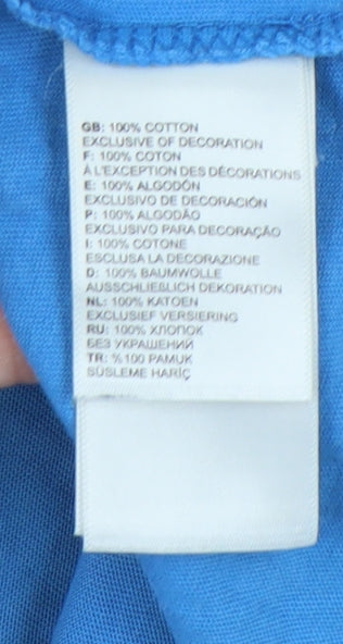 The North Face Men's XL Blue Graphic T-Shirt