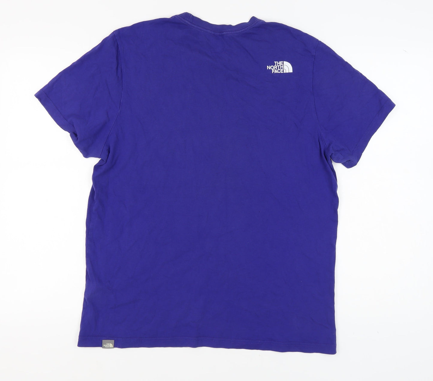 The North Face Men's Blue Logo T-Shirt Size L