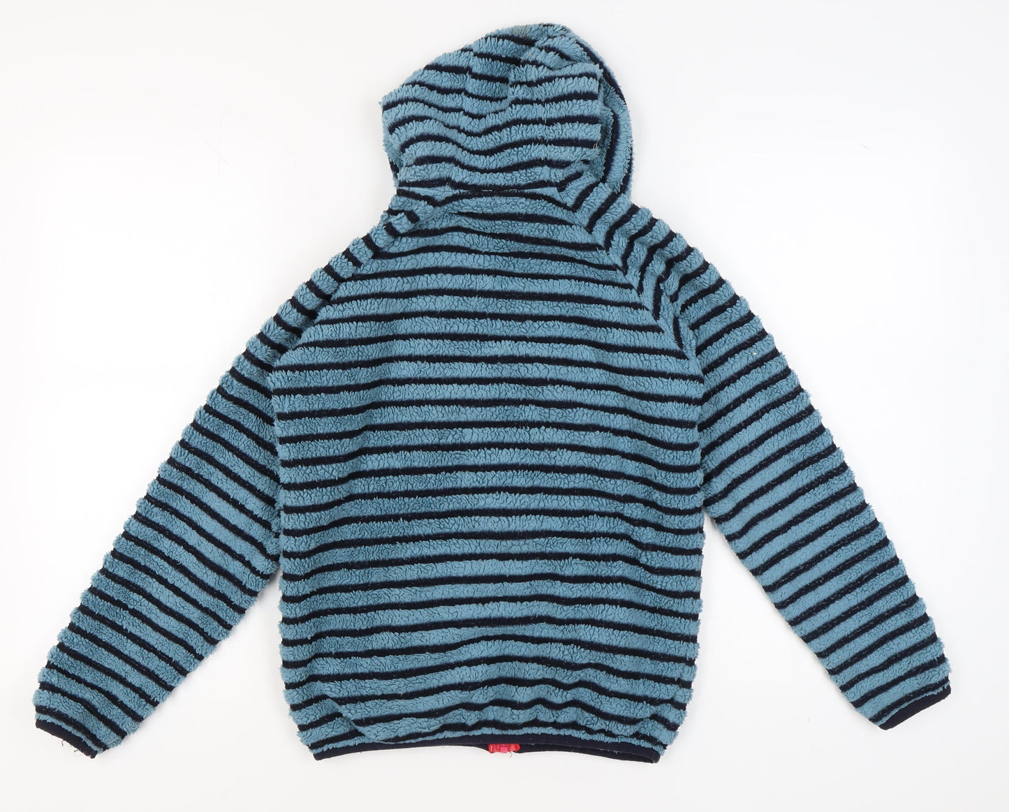 Hi Gear Girls Blue Hooded Striped Jacket 13-14 Years