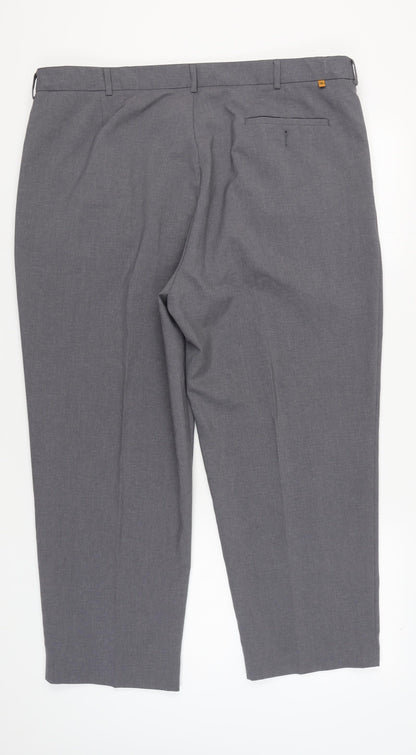 Farah Men's Grey Trousers Size 44 Business Casual