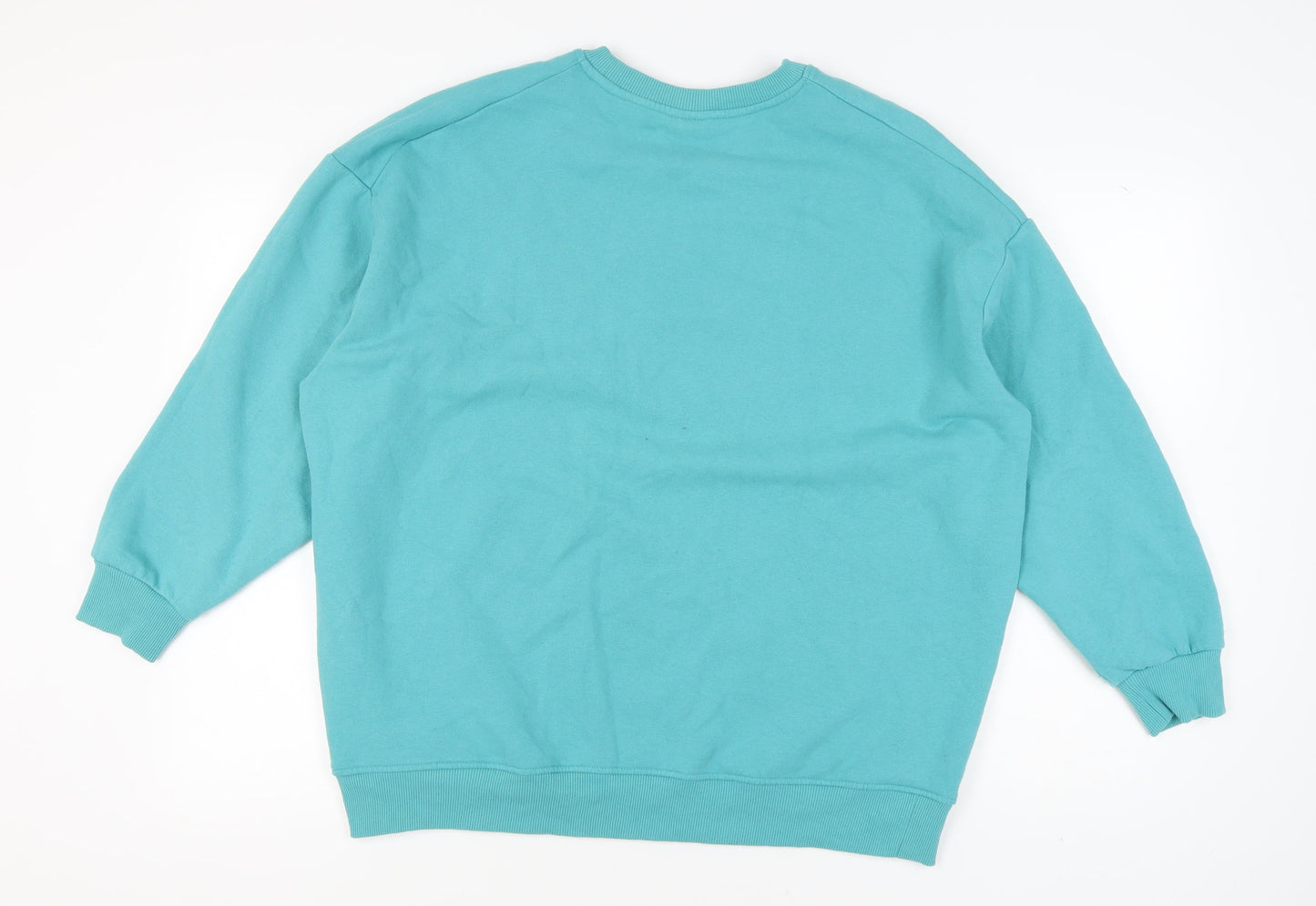 Womens UK Size L Disney Blue Pullover Sweatshirt