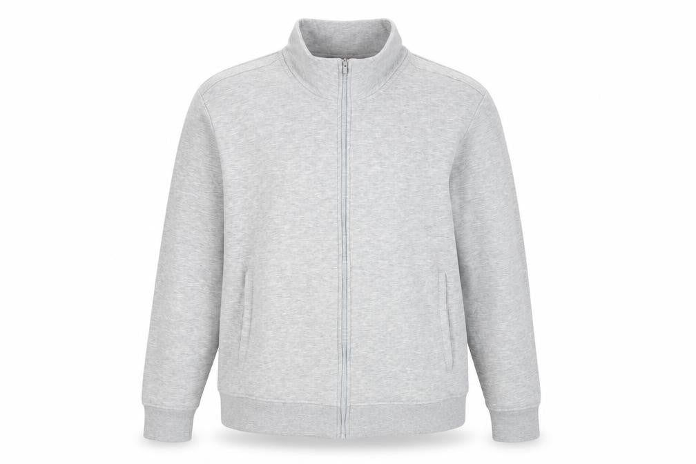 Womens UK Size 22 LA Gear Grey Full Zip Sweatshirt