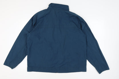 Mens UK Size 2XL Marks and Spencer Blue Basic Jacket