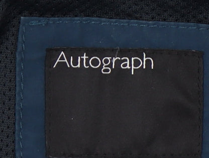 Mens UK Size 2XL Marks and Spencer Blue Basic Jacket